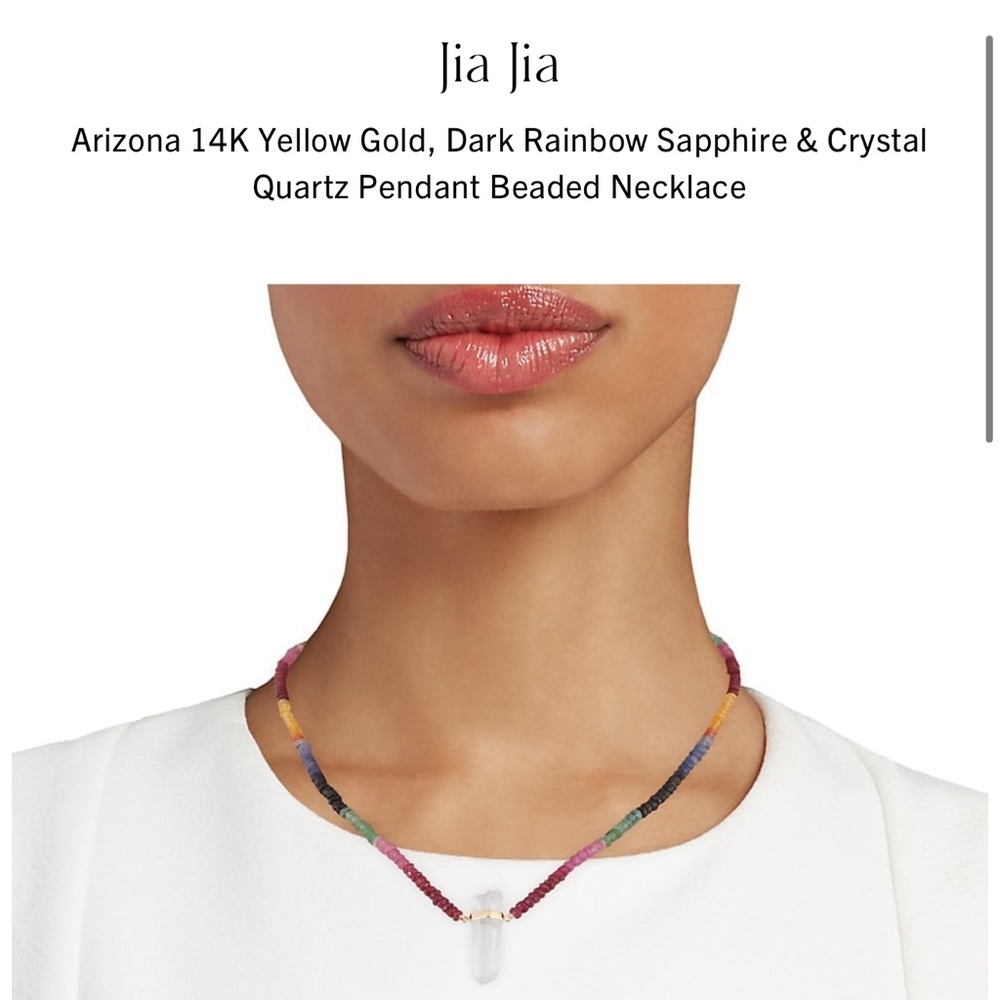 New Jia Jia Crystal Necklace - Picture 3 of 8
